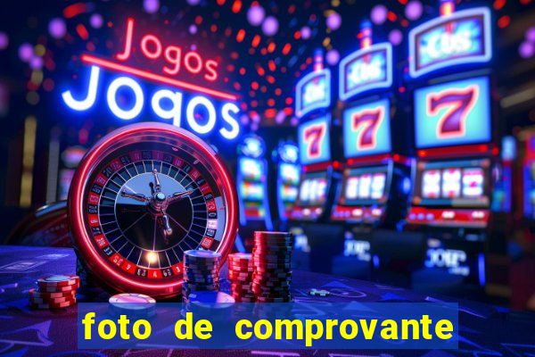 foto de comprovante de pix falso